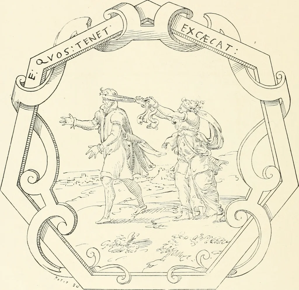An illustration from The book of fortune : two hundred unpublished drawings, 1883, leaf 231