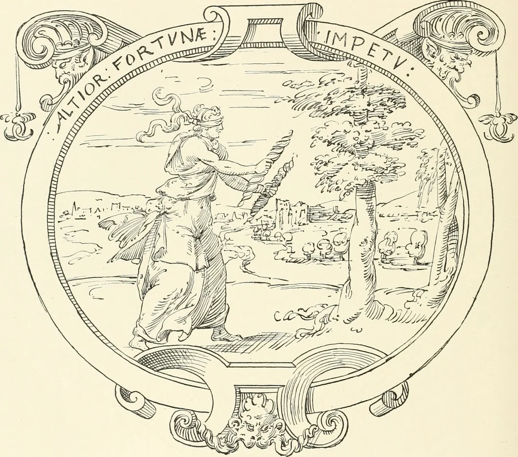 An illustration from The book of fortune : two hundred unpublished drawings, 1883, leaf 233