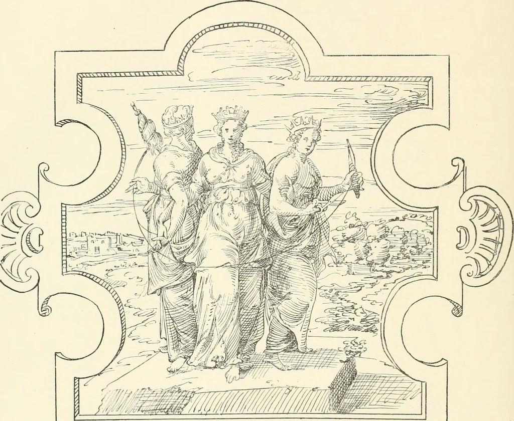 An illustration from The book of fortune : two hundred unpublished drawings, 1883, leaf 243