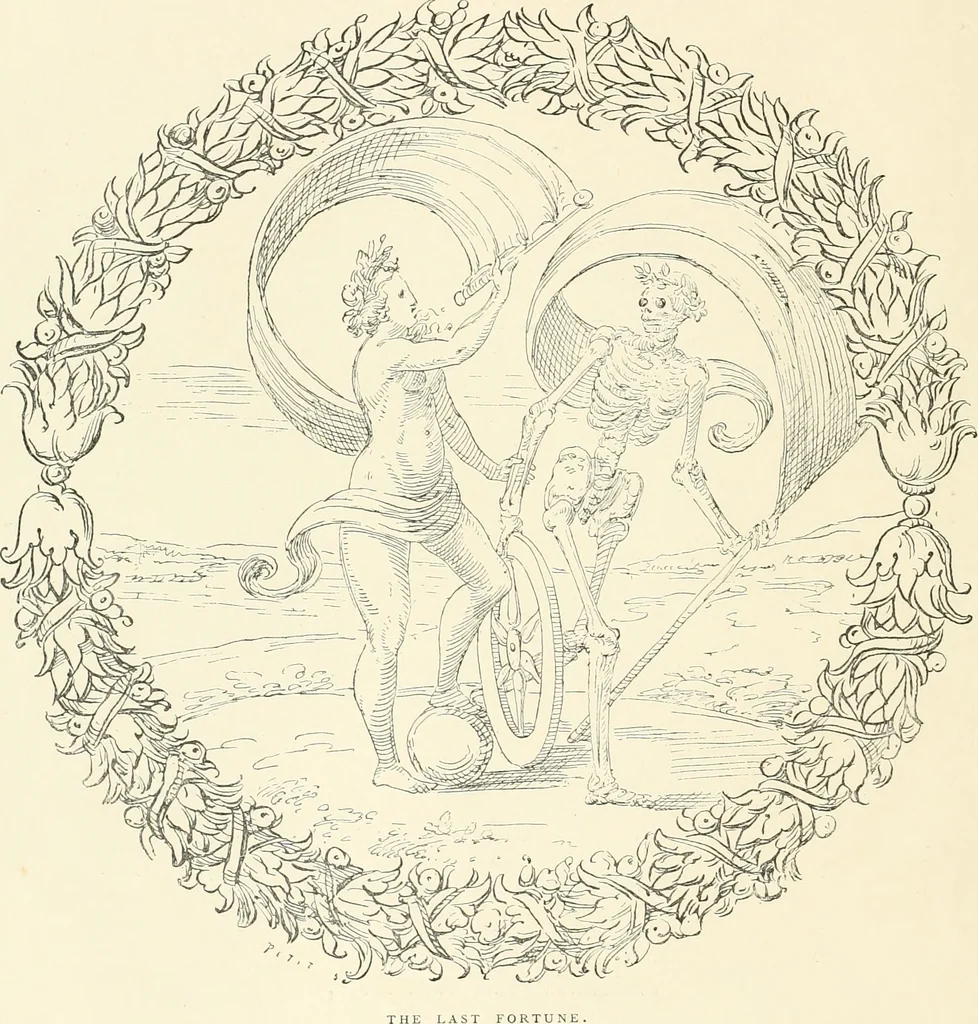 An illustration from The book of fortune : two hundred unpublished drawings, 1883, leaf 247