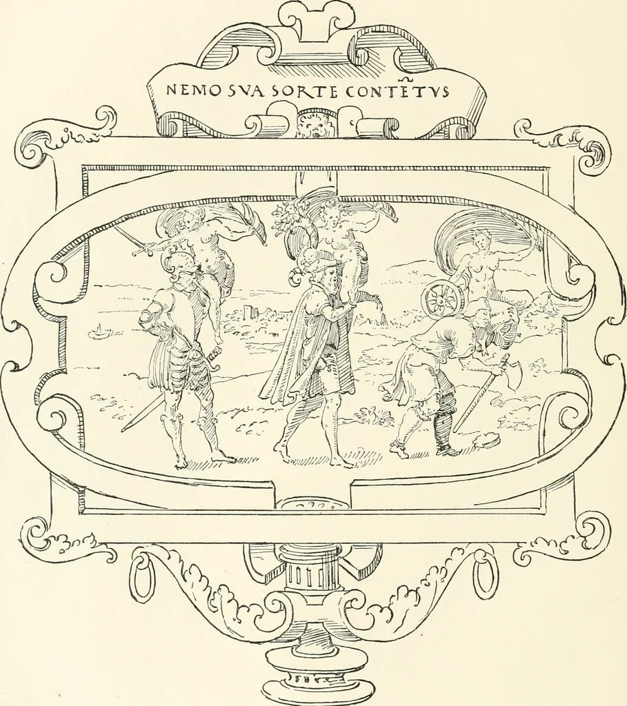 An illustration from The book of fortune : two hundred unpublished drawings, 1883, leaf 53