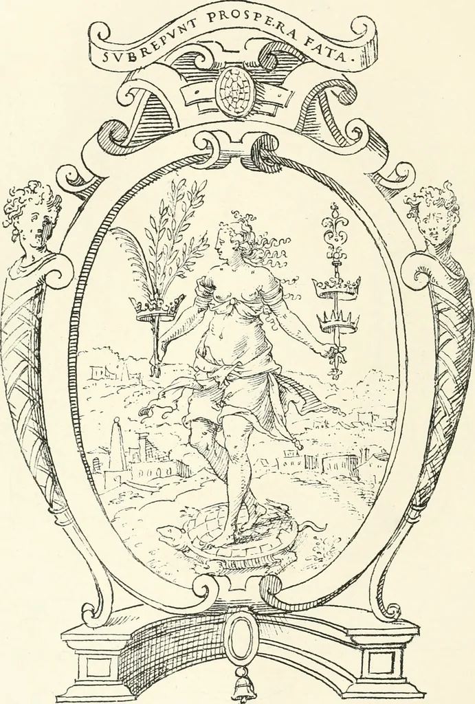 An illustration from The book of fortune : two hundred unpublished drawings, 1883, leaf 57