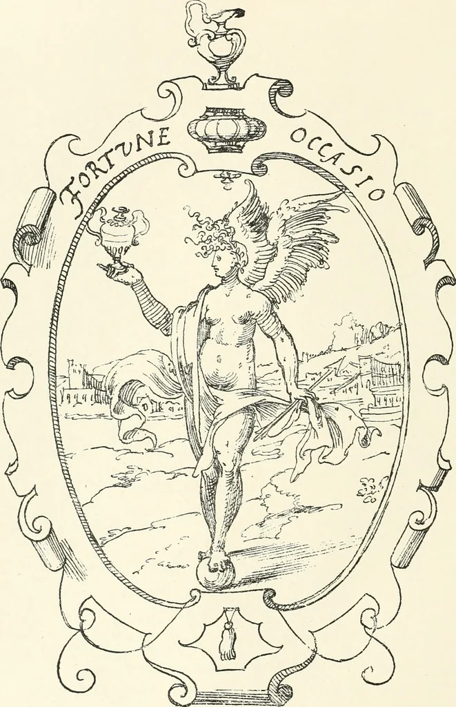 An illustration from The book of fortune : two hundred unpublished drawings, 1883, leaf 63
