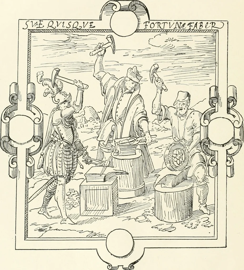 An illustration from The book of fortune : two hundred unpublished drawings, 1883, leaf 67