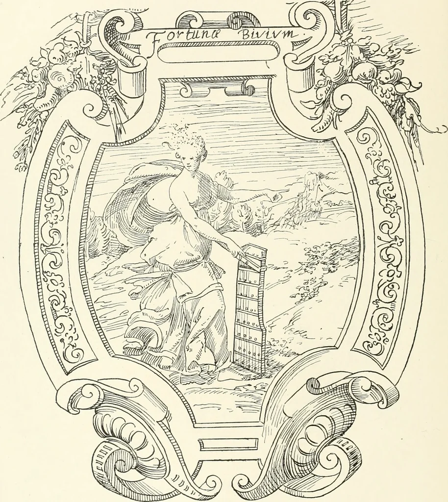An illustration from The book of fortune : two hundred unpublished drawings, 1883, leaf 77