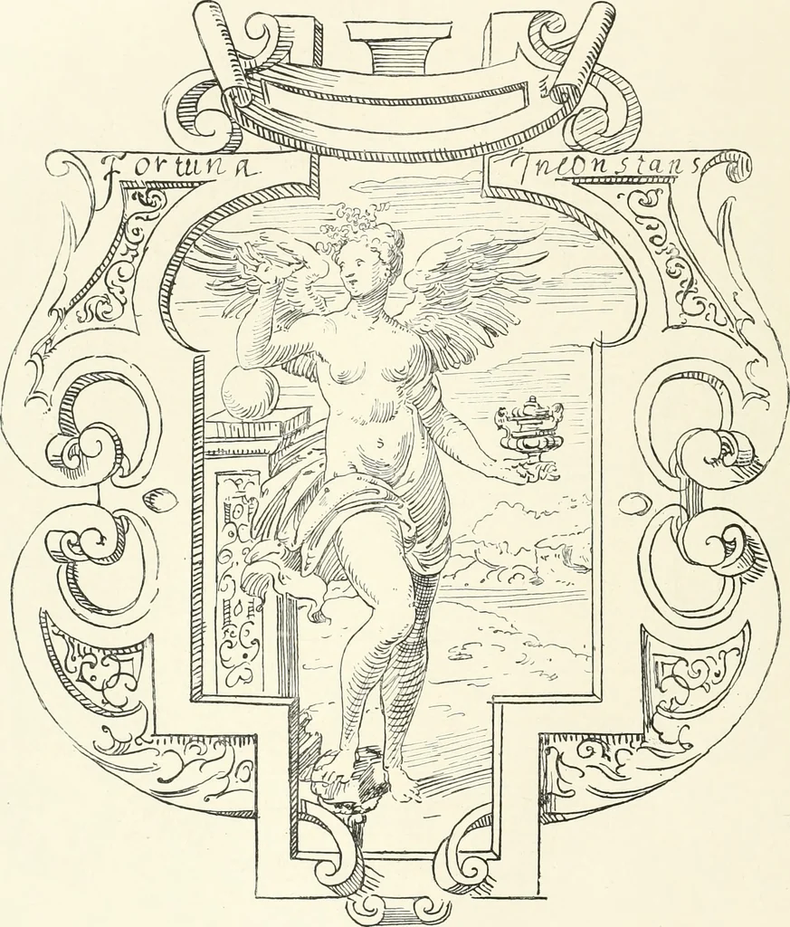 An illustration from The book of fortune : two hundred unpublished drawings, 1883, leaf 79
