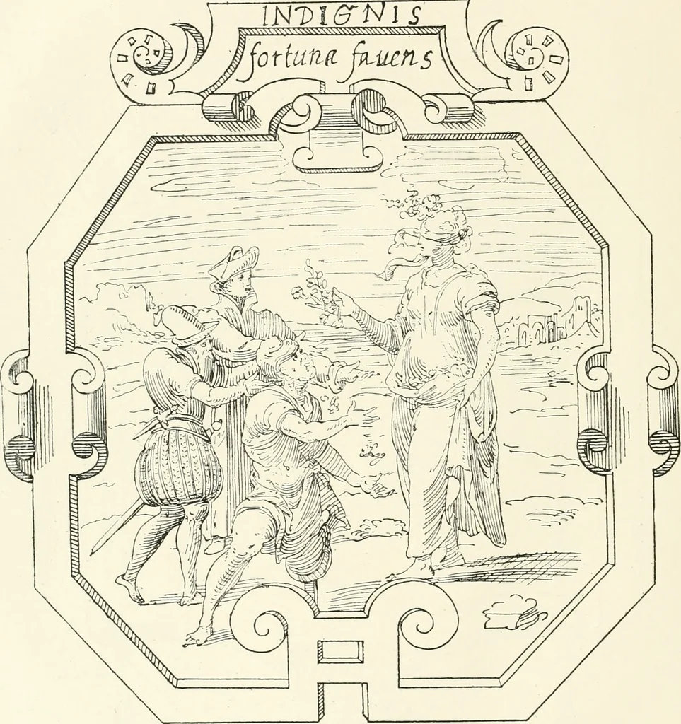 An illustration from The book of fortune : two hundred unpublished drawings, 1883, leaf 87