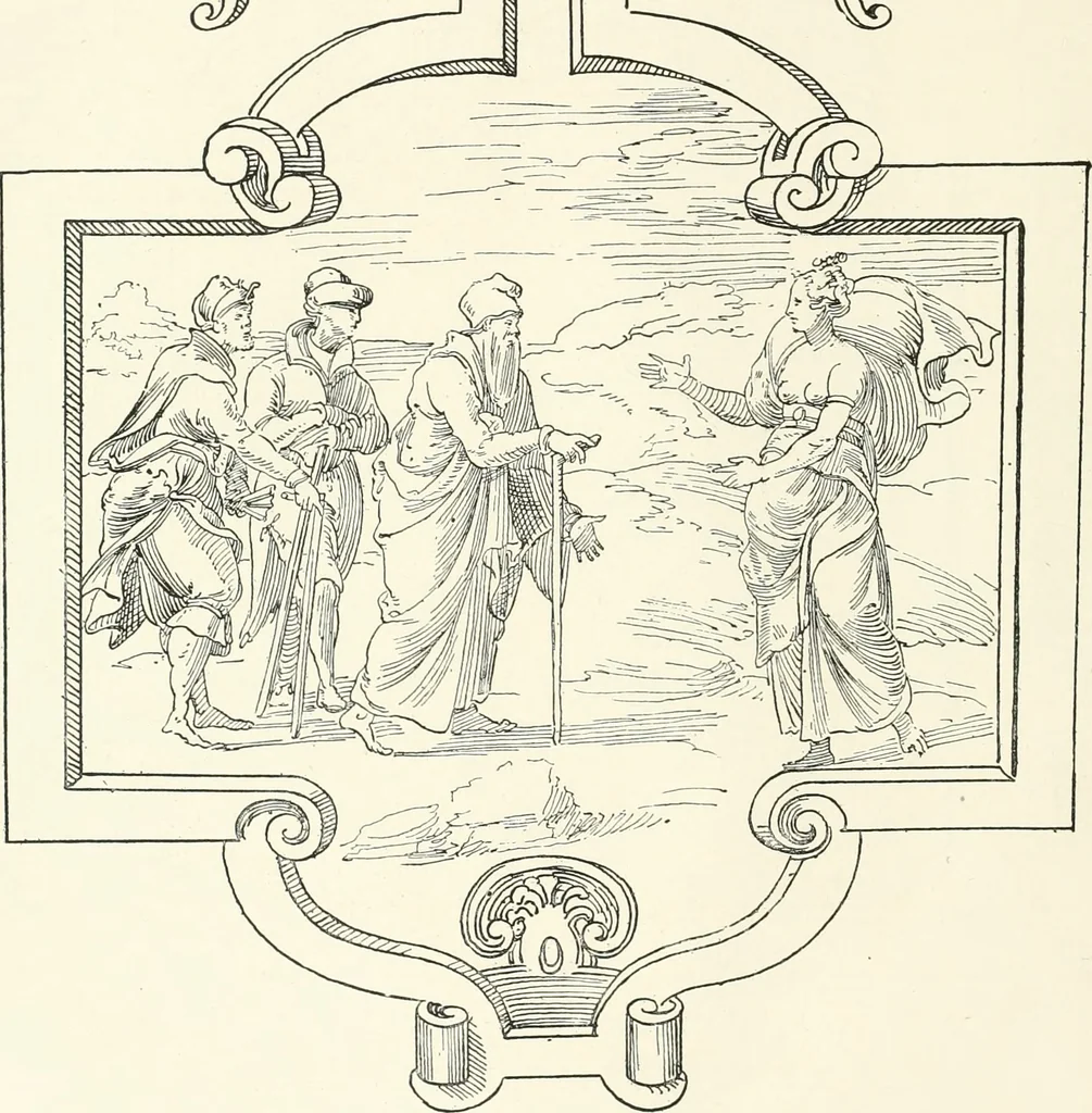An illustration from The book of fortune : two hundred unpublished drawings, 1883, leaf 89