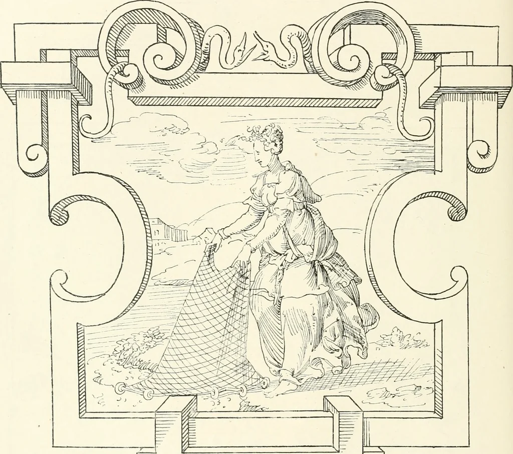 An illustration from The book of fortune : two hundred unpublished drawings, 1883, leaf 91