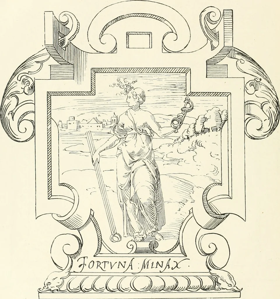 An illustration from The book of fortune : two hundred unpublished drawings, 1883, leaf 95