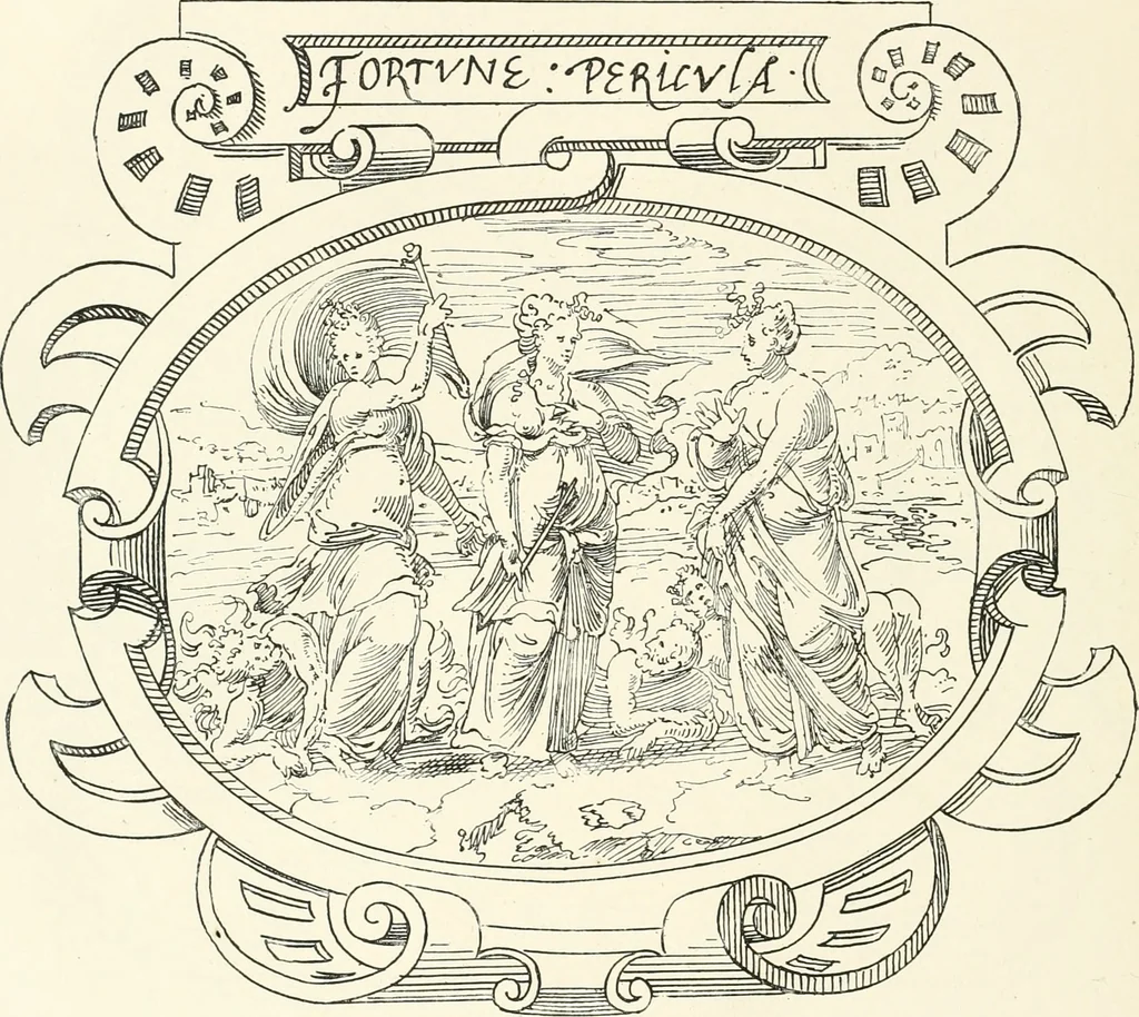 An illustration from The book of fortune : two hundred unpublished drawings, 1883, leaf 99