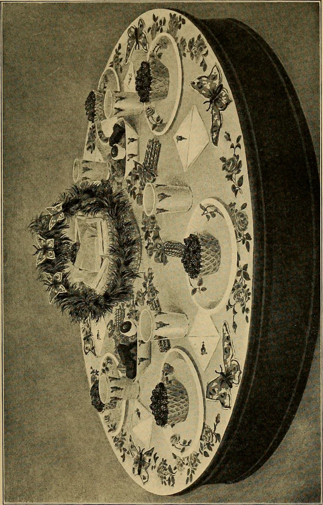 An illustration from The book of games and parties for all occasions, 1920, leaf 266