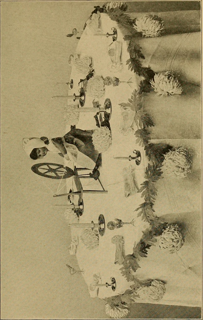 An illustration from The book of games and parties for all occasions, 1920, leaf 458