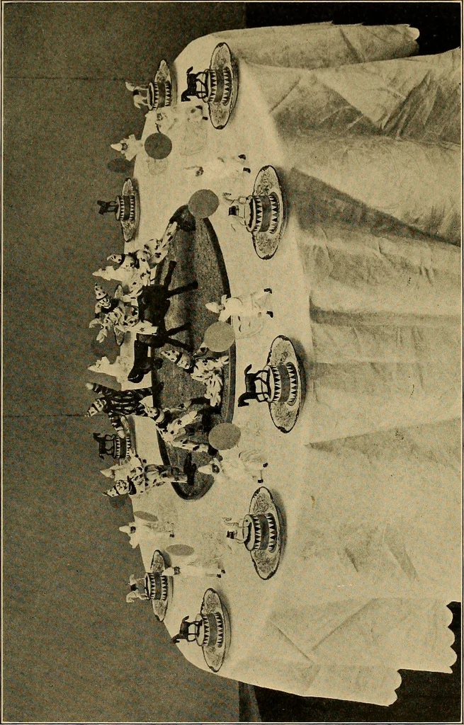 An illustration from The book of games and parties for all occasions, 1920, leaf 564
