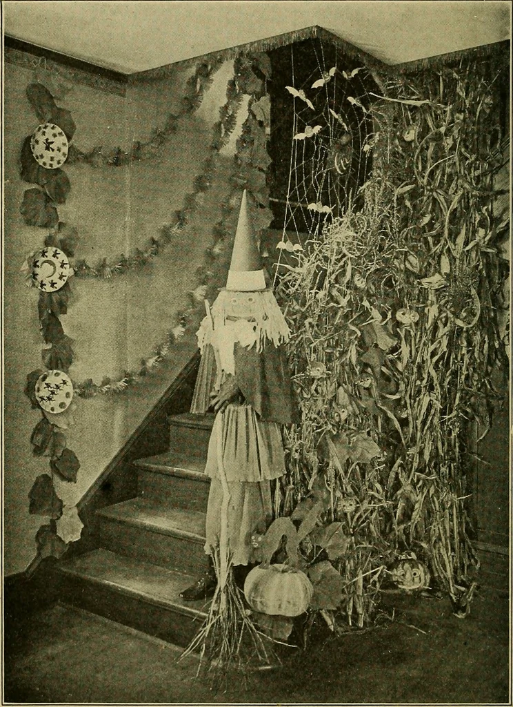 An illustration from The book of games and parties for all occasions, 1920, leaf 9