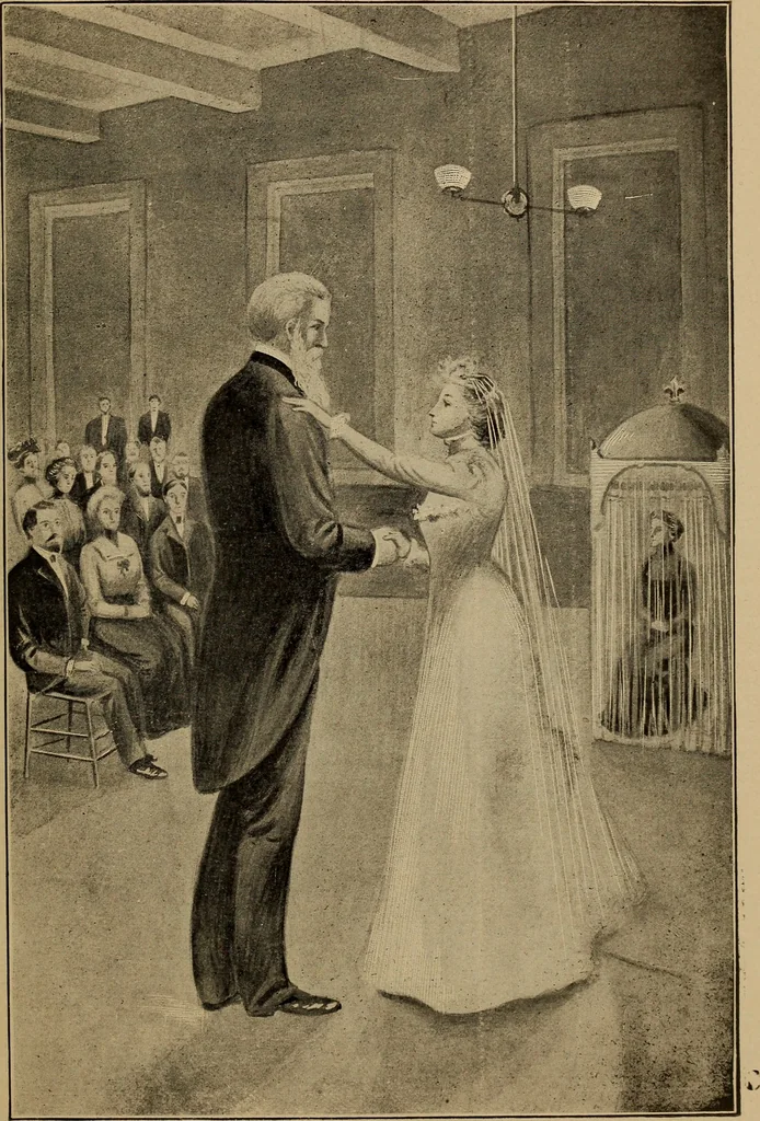 An illustration from Book of heavenly teachings, 1912, leaf 118