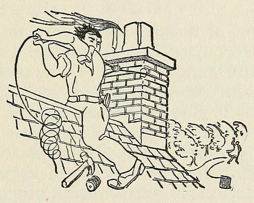 An illustration from The book of hobbies; or, A guide to happiness, 1924, leaf 107