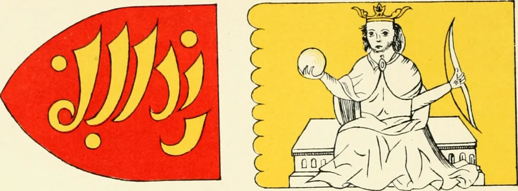 An illustration from Book of the knowledge of all the kingdoms, lands, and lordships that are in the world, 1912, leaf 89
