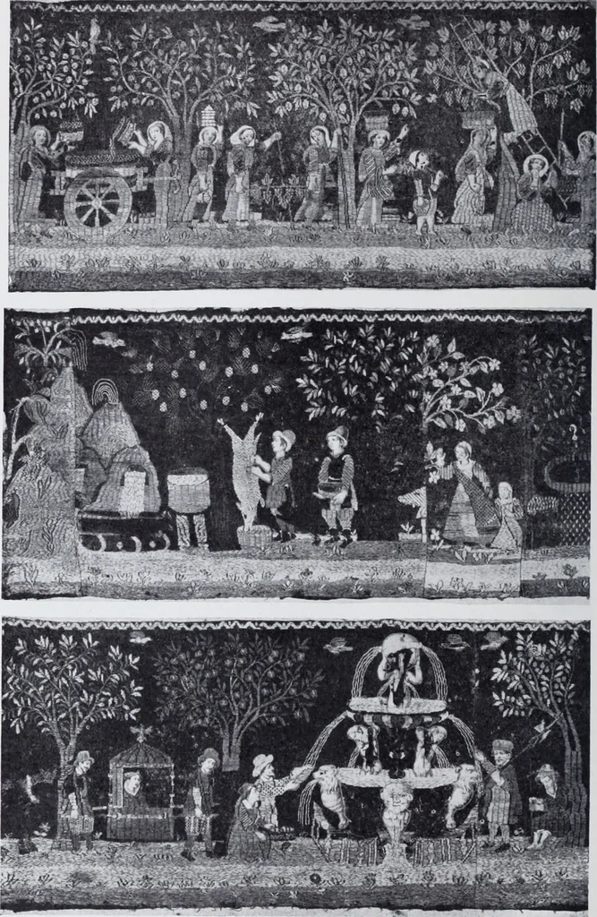 An illustration from A book of old embroidery, 1921, leaf 101