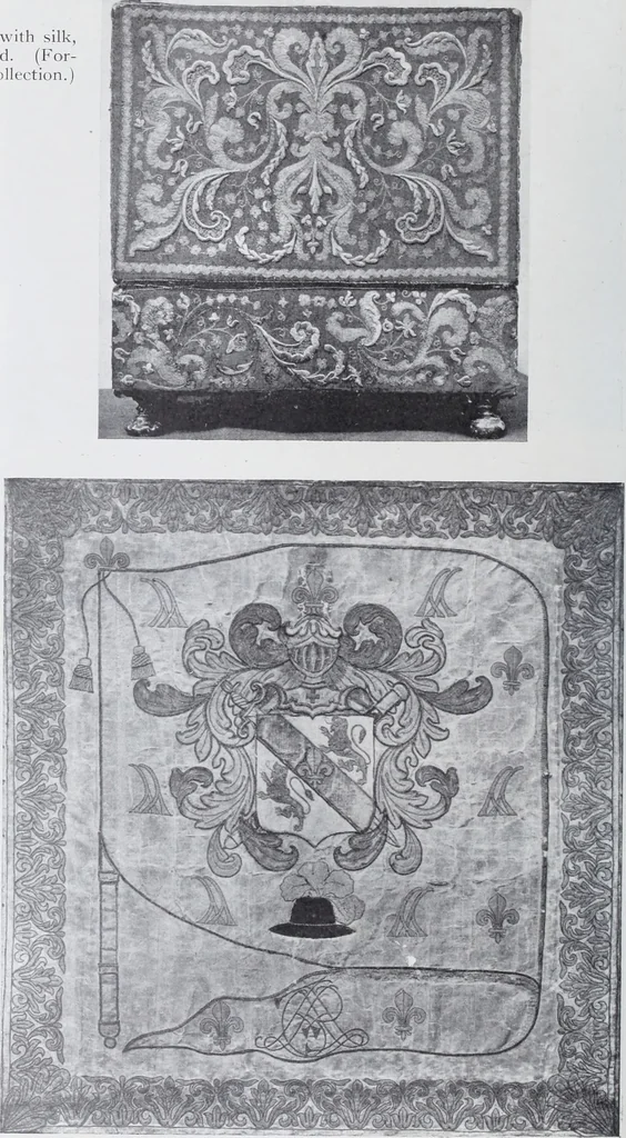 An illustration from A book of old embroidery, 1921, leaf 107