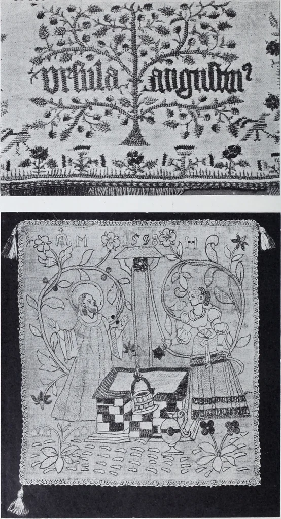 An illustration from A book of old embroidery, 1921, leaf 115