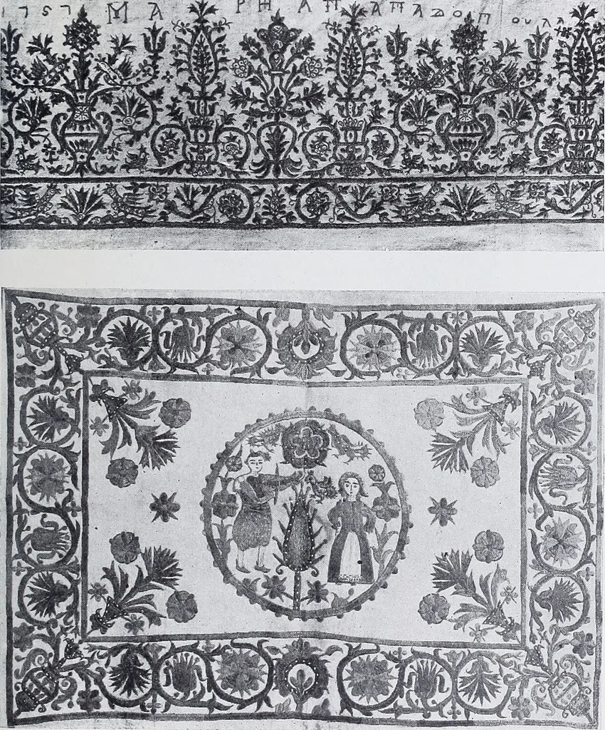 An illustration from A book of old embroidery, 1921, leaf 120