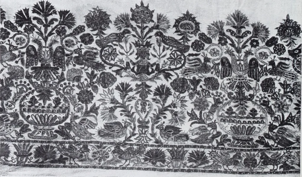 An illustration from A book of old embroidery, 1921, leaf 121