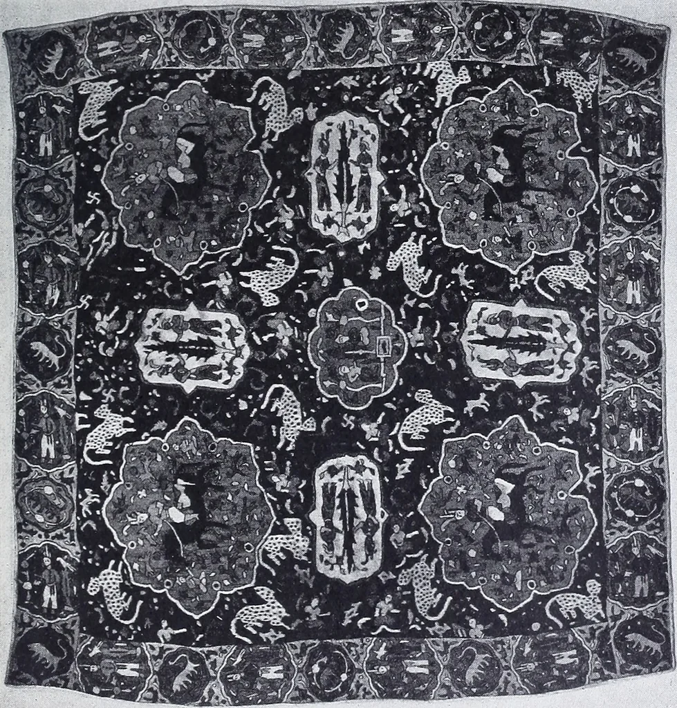 An illustration from A book of old embroidery, 1921, leaf 142