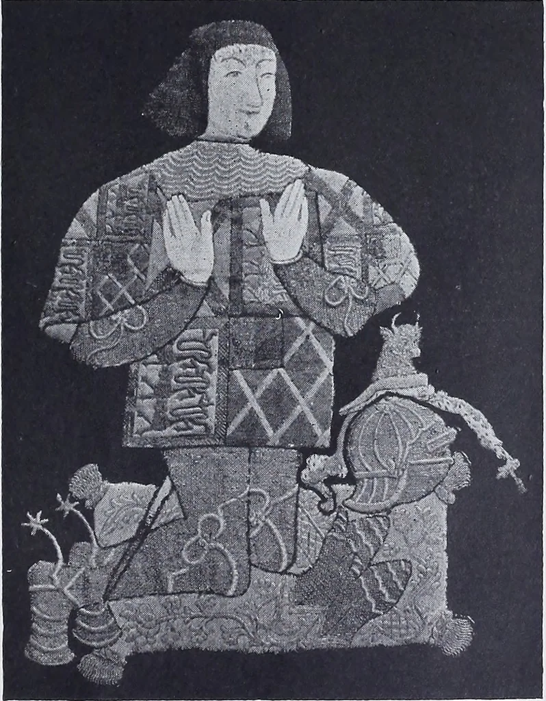 An illustration from A book of old embroidery, 1921, leaf 60