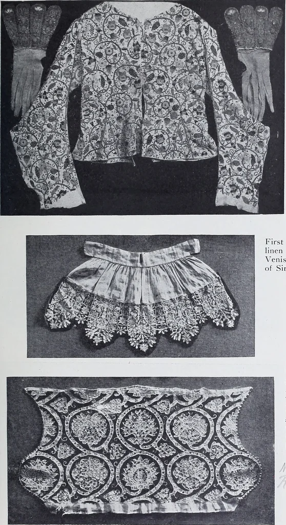 An illustration from A book of old embroidery, 1921, leaf 68