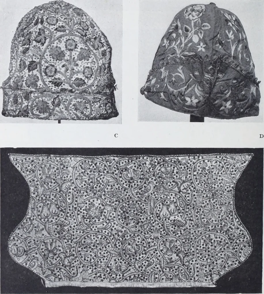 An illustration from A book of old embroidery, 1921, leaf 69