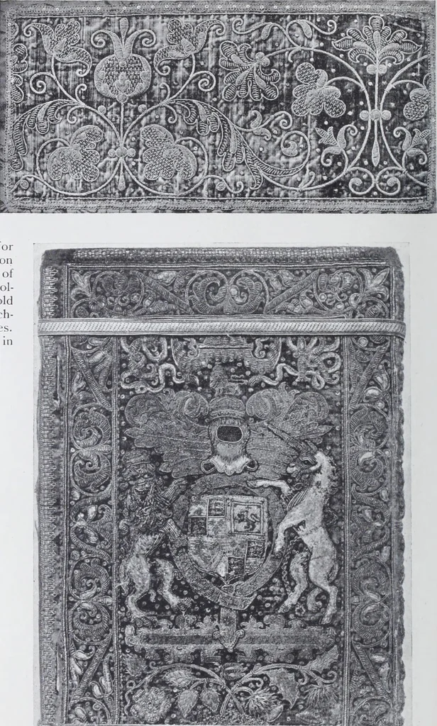An illustration from A book of old embroidery, 1921, leaf 79
