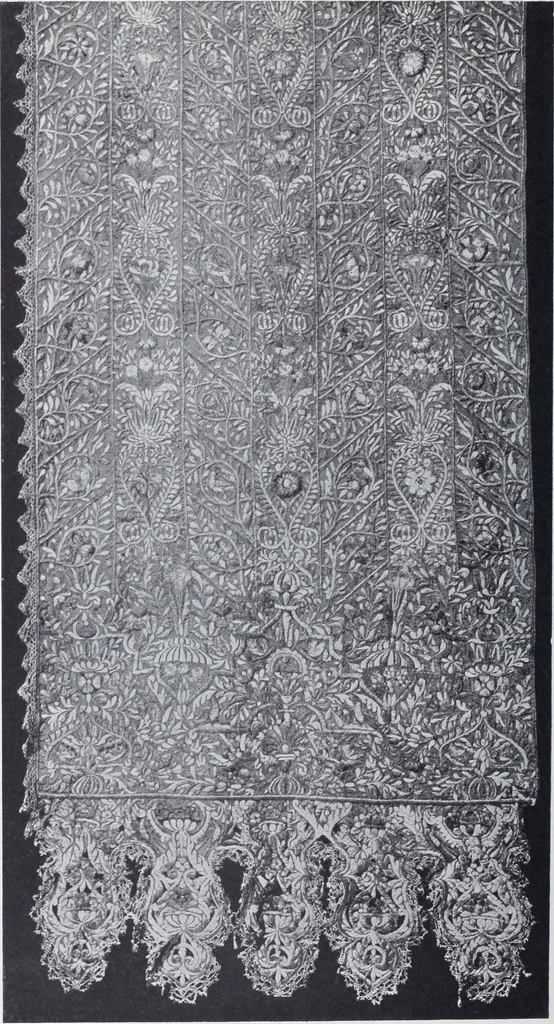 An illustration from A book of old embroidery, 1921, leaf 83