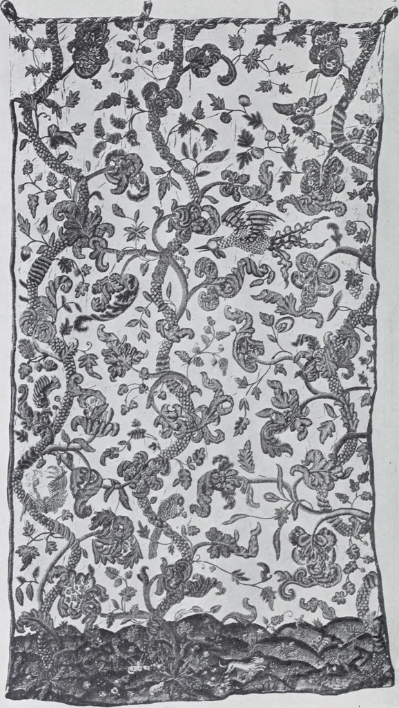 An illustration from A book of old embroidery, 1921, leaf 85