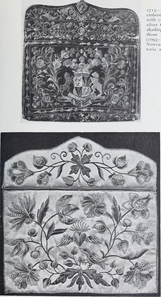 An illustration from A book of old embroidery, 1921, leaf 92