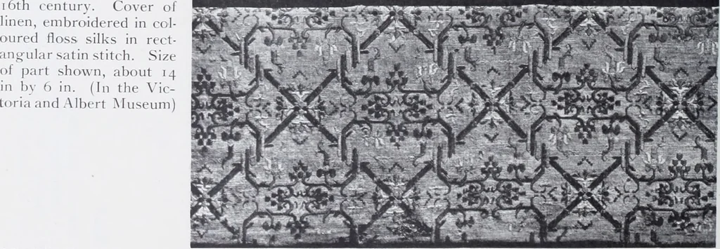 An illustration from A book of old embroidery, 1921, leaf 99