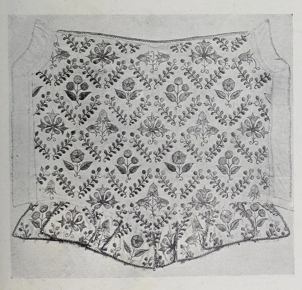 An illustration from A Book of old embroidery, 1921, leaf 69