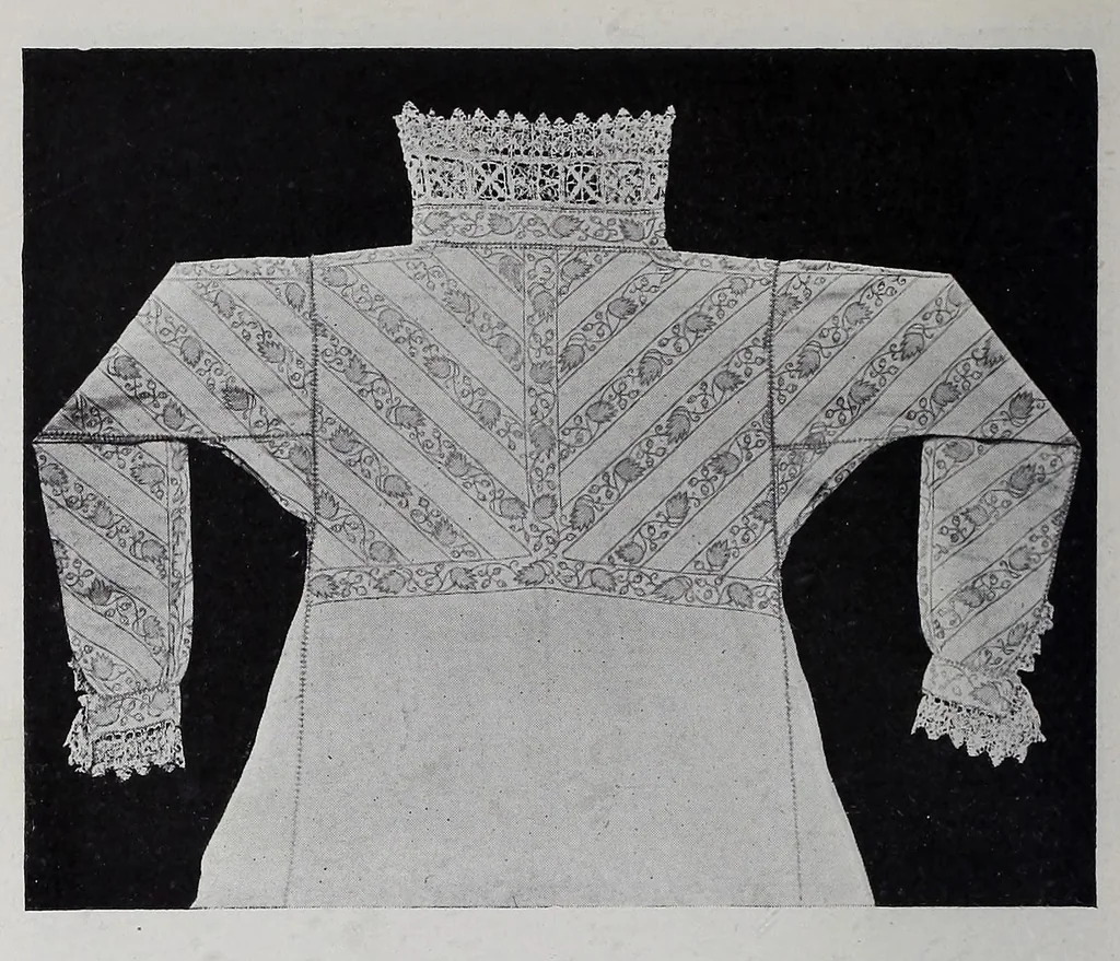 An illustration from A Book of old embroidery, 1921, leaf 74
