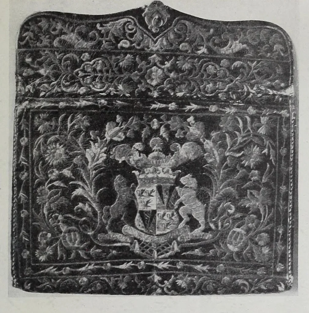 An illustration from A Book of old embroidery, 1921, leaf 91