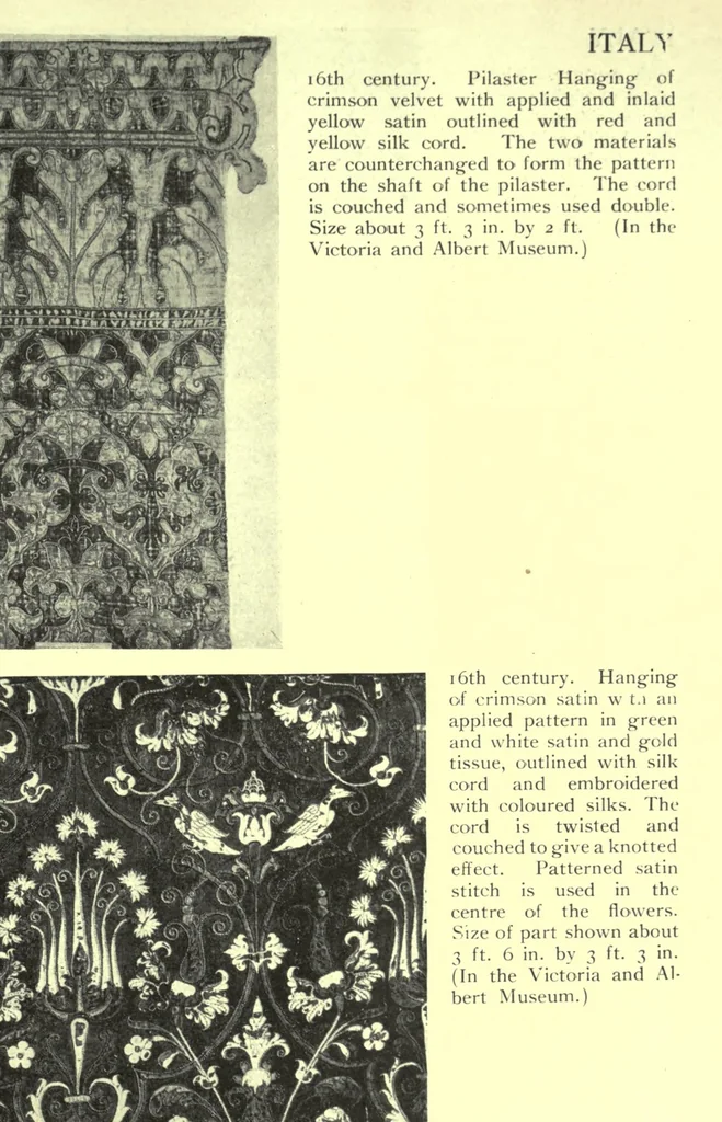 An illustration from A book of old embroidery, 1921, leaf 97