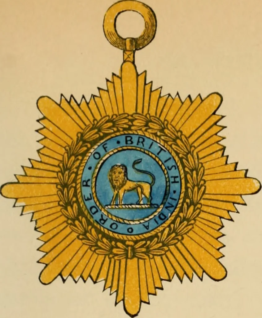 An illustration from The book of orders of knighthood and decorations of honour of all nations ..., 1858, leaf 246