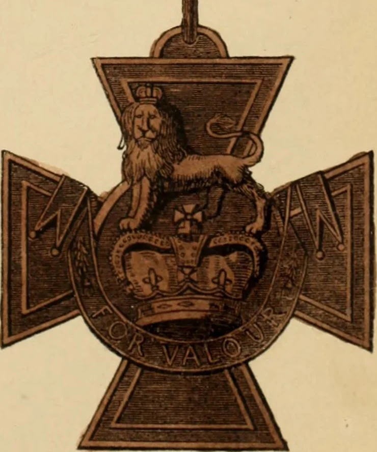 An illustration from The book of orders of knighthood and decorations of honour of all nations ..., 1858, leaf 246