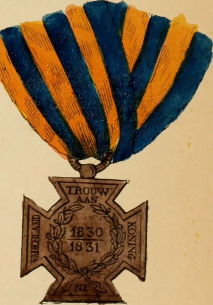 An illustration from The book of orders of knighthood and decorations of honour of all nations ..., 1858, leaf 338