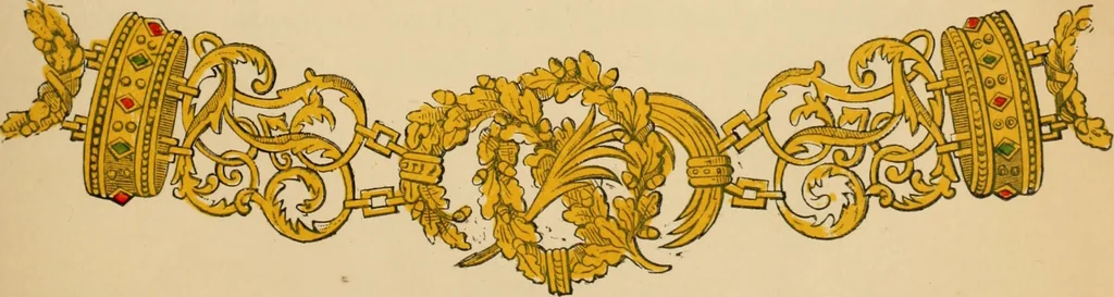 An illustration from The book of orders of knighthood and decorations of honour of all nations ..., 1858, leaf 50