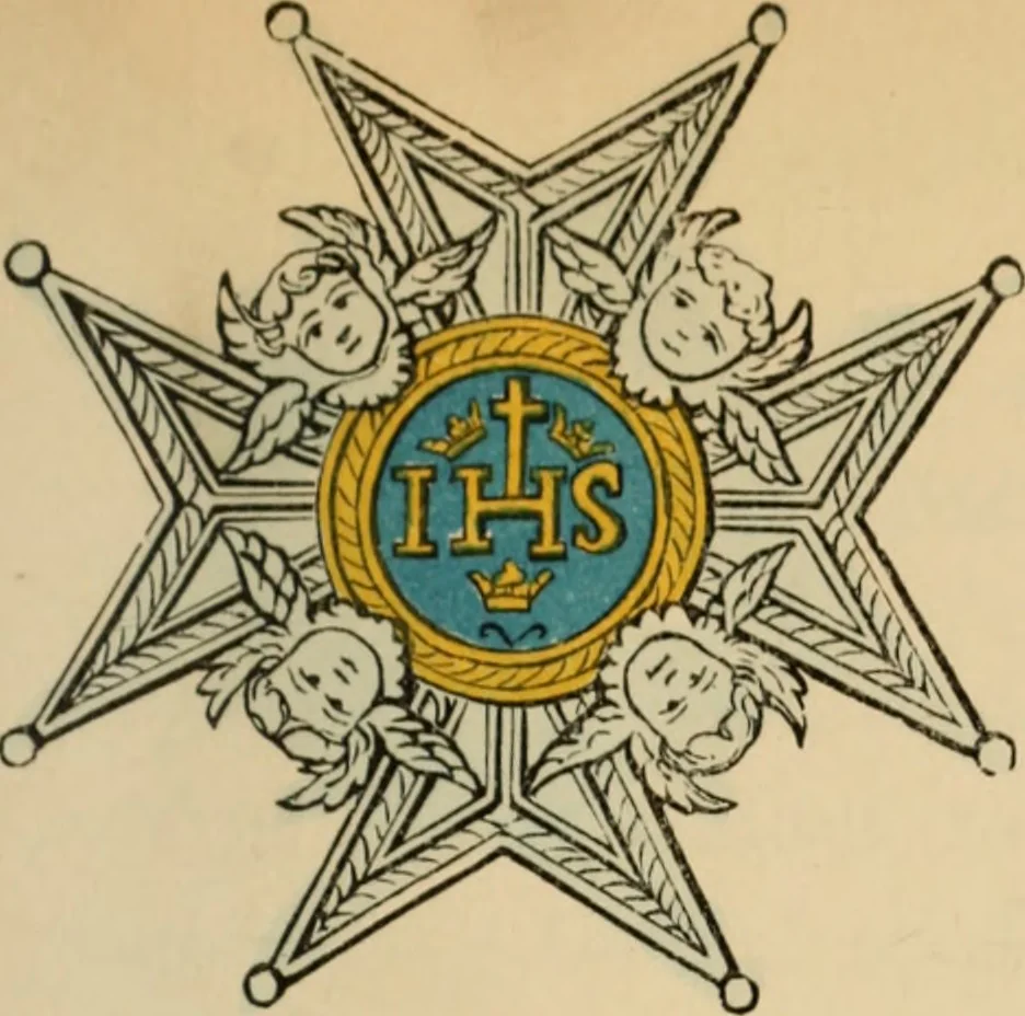 An illustration from The book of orders of knighthood and decorations of honour of all nations ..., 1858, leaf 690