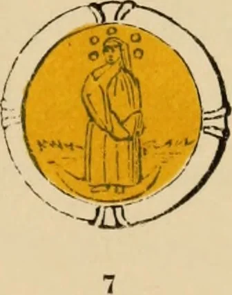 An illustration from The book of orders of knighthood and decorations of honour of all nations ..., 1858, leaf 96
