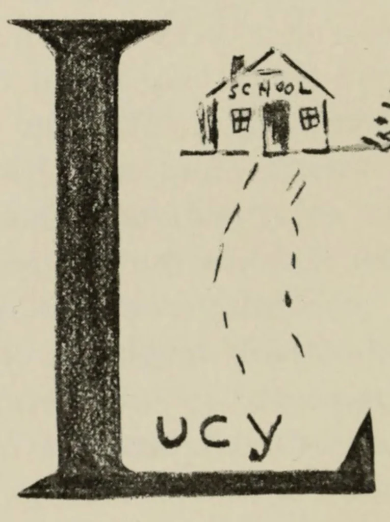 An illustration from A book of original parties, 1925, leaf 104