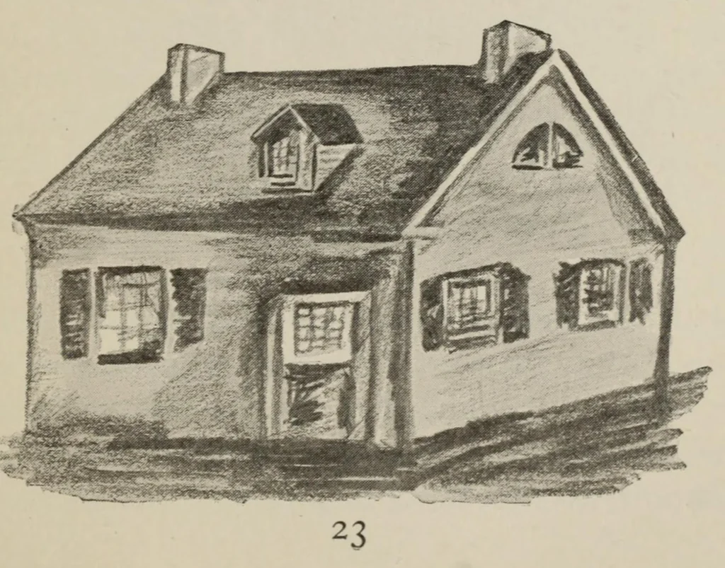 An illustration from A book of original parties, 1925, leaf 29