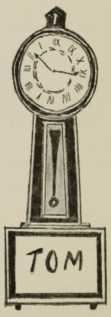 An illustration from A book of original parties, 1925, leaf 84