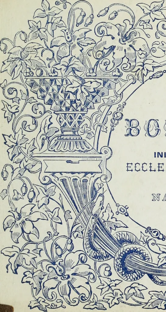 An illustration from The book of ornamental alphabets, ancient and mediaeval, from the eighth century, with numerals; including Gothic; church text, large and small; German arabesque; initials for illumination, monograms, crosses, etc., for the use of architectural and engineering draughtsmen, masons, decorative painters, lithographers, engravers, carvers, etc. etc., 1863, leaf 118